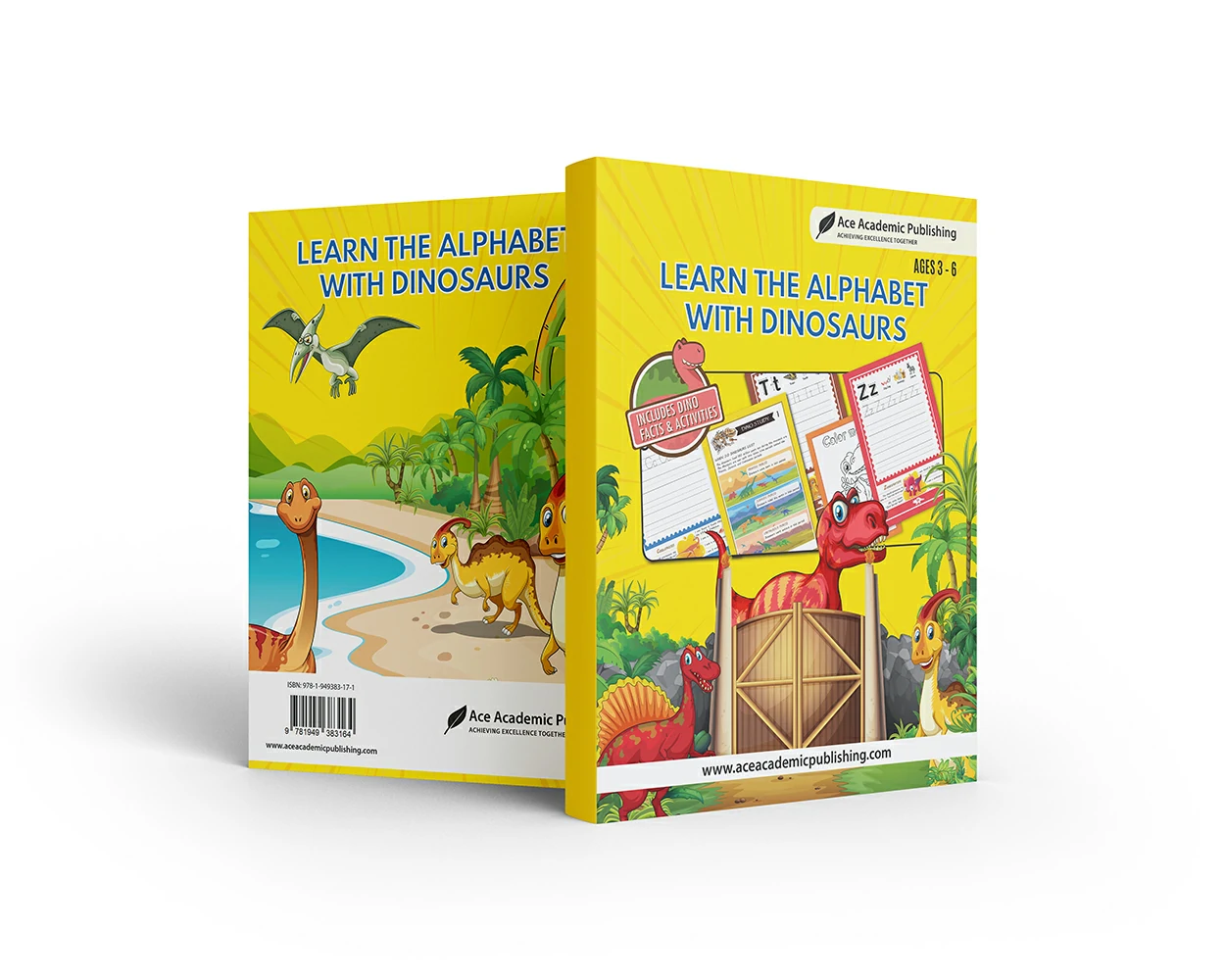 Early Learning — Learn Alphabet with Dinosaurs cover